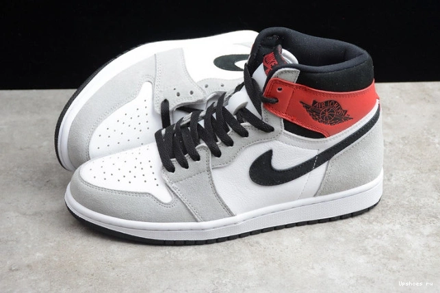 Light High 555088-126 Smoke Grey Jordan Retro Air 1 1218